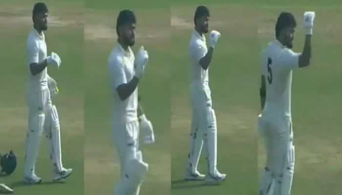 WATCH: Riyan Parag's Controversial Celebration Ignite Backlash After Record-Breaking Century In Ranji Trophy  
