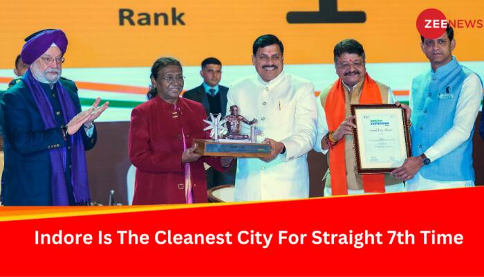 Indore Bags Cleanest City Title For Straight 7th Time, Mayor Dedicates Victory To Lord Ram
