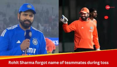 WATCH: Rohit Sharma Forgets Name Of Teammate At Toss, Hilarious Video Goes Viral