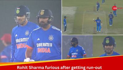 WATCH: Rohit Sharma Abuses After Getting Run Out On Duck Following Confusion With Shubman Gill During India vs Afghanistan 1st T20I