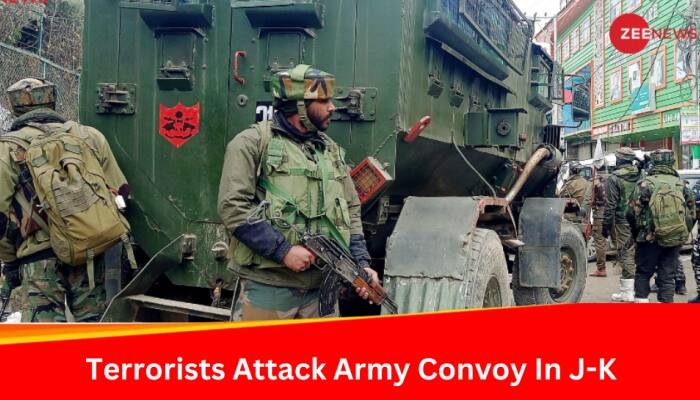  Terrorists Attack Army Convoy In Jammu &amp; Kashmir's Poonch; Army, Police Begin Search Operation