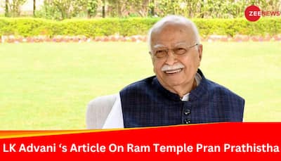'Ram Mandir Movement Discovered India Anew', LK Advani Recounts 1991 Struggle In Heartfelt Note