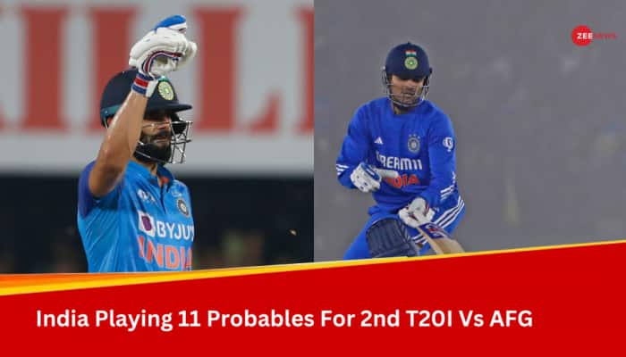 IND vs AFG 2nd T20I: Virat Kohli To Replace Shubman Gill? Check Probable 11s For Potentially High-Scoring Indore Match