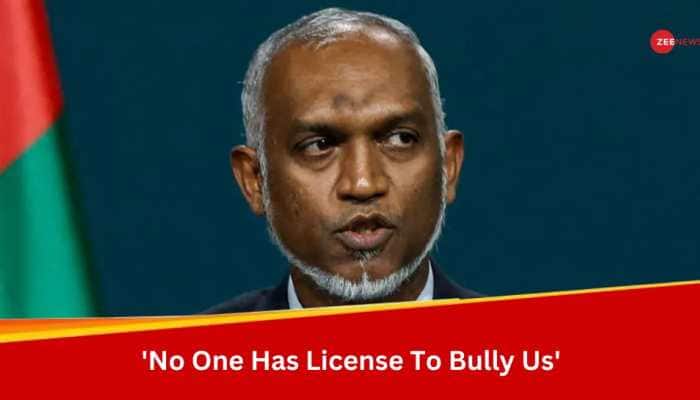 'We May Be Small But No One Has License To Bully Us': Maldives President Amid Row With India