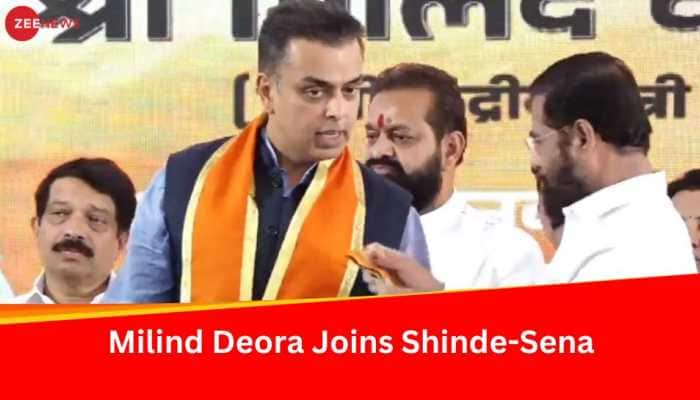 What Milind Deora Said About Congress From Shiv Sena&#039;s Dais