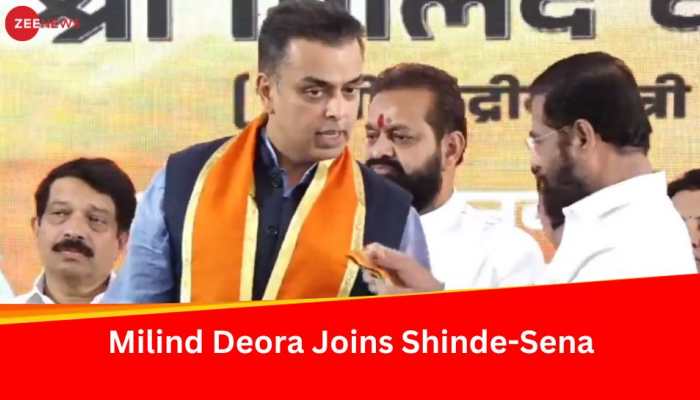 What Milind Deora Said About Congress From Shiv Sena's Dais