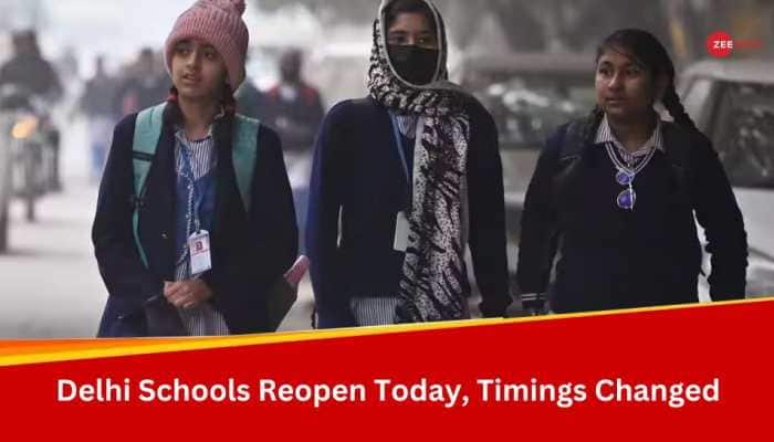 Delhi Schools Reopen Today; Timings Changed Due To Chilly Weather Conditions