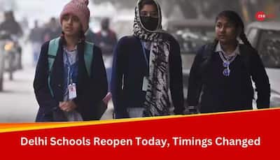Delhi Schools Reopen Today; Timings Changed Due To Chilly Weather Conditions