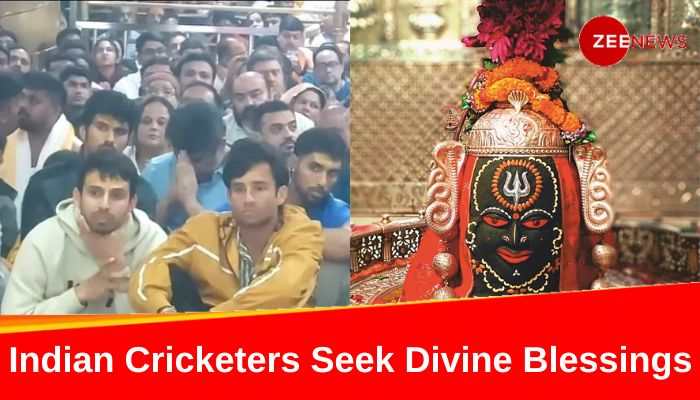 WATCH: India Cricket Stars Seek Divine Blessings At Ujjain's Mahakaleshwar Temple On Makar Sankranti