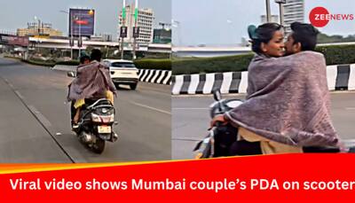 Mumbai Couple’s PDA Stunt On Scooter Goes Viral, Face Social Media Backlash - Watch