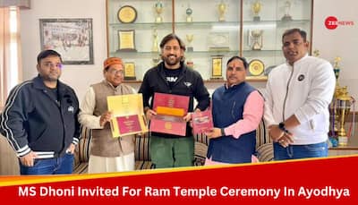 MS Dhoni Invited For Ram Temple 'Pran Pratistha' Ceremony In Ayodhya