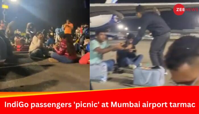 Passengers Enjoy 'Picnic' On Tarmac After 12 Hour Delayed Goa-Delhi IndiGo Flight Gets Diverted
