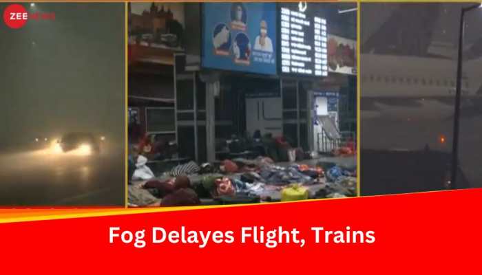 Dense Fog Spurs Travel Woes In Delhi, Around 30 Flights And Trains Delayed