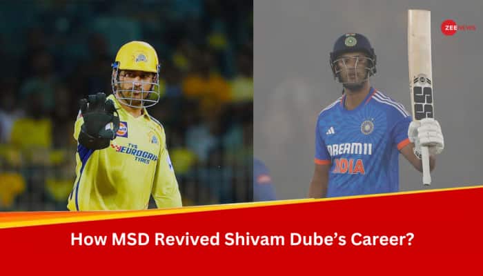 How MS Dhoni&#039;s Short And Sweet Advice Revived Shivam Dube&#039;s Career