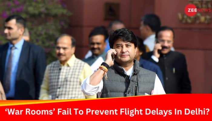 Over 90 Flights Delayed At Delhi Airport Despite &#039;War Room&#039;, Scindia Under Social Media Fire
