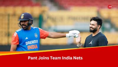 IND vs AFG 3rd T20I: Rishabh Pant Joins Team India Nets Session Ahead Of Bengaluru Tie, BCCI Shares Pics