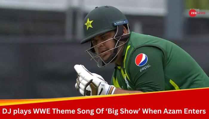 WATCH: Big Show's WWE Theme Song Played During Azam Khan's Entry In New Zealand Ground