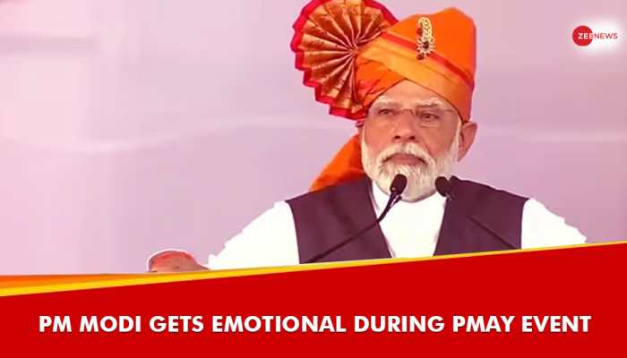 WATCH: PM Modi Gets Emotional During PMAY Event In Maharashtra, Says &#039;Wish I Had A Home...&#039;