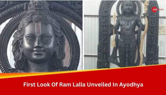 &#039;Ram Lalla As A Five-Year-Old Child With A Golden Bow And Arrow&#039;: First Look Of Divine Idol Unveiled In Ayodhya