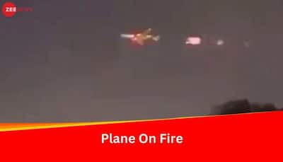 Watch: Terrifying Footage Of Atlas Air Boeing 747 Engulfed In Flames Mid-Air Goes Viral