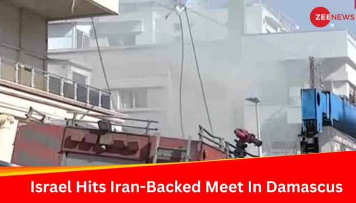 Five Dead As Israel Bombs Iran-Backed Meeting In Syria&#039;s Capital Damascus