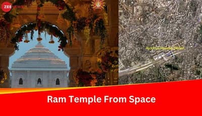 First Look Of Ram Temple From Space Shared By ISRO; Check Photos