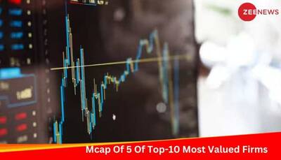 Mcap Of Five Of Top-10 Most Valued Firms Erode By Rs 1.67 Lakh Crore