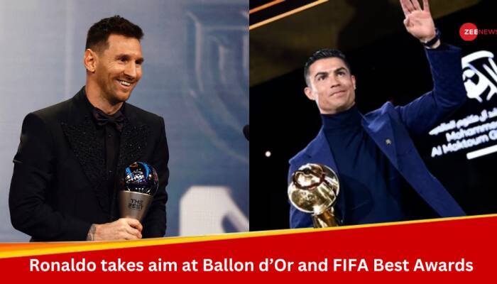 Ballon d&#039;Or And FIFA Best Awards Losing Credibility: Cristiano Ronaldo Questions Decision Of Lionel Messi Winning Both Awards Over Kylian Mbappe, Erling Haaland