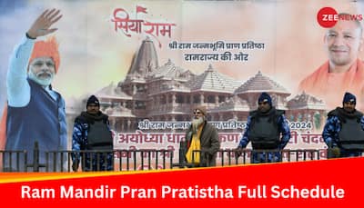 Ram Mandir Pran Pratishtha Full Schedule: All You Need to Know