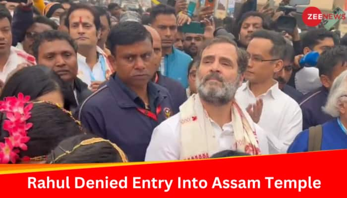 Congress Leader Rahul Gandhi Denied Entry To Assam Temple, Local MLA And MP Allowed