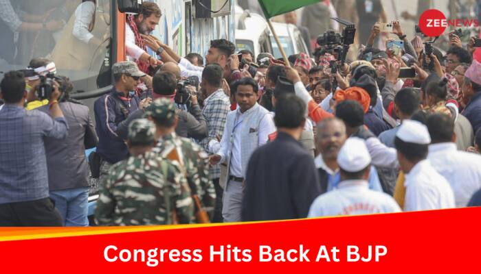 Congress Hits Back At BJP After Party Accuses Rahul Gandhi Of ‘Loosing Cool’ Over Jai Shri Ram Chants In Assam