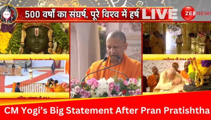 'Majorty Hurt In Their Own Country...': CM Yogi Adityanath's Big Statement After Pran Pratishtha