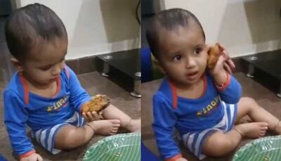 Anand Mahindra Posts Video Of Toddler Confusing Food For Phone, Delivers A Message