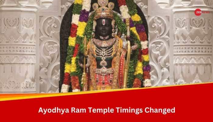 Ayodhya Ram Temple&#039;s Timings Changed; Public &#039;Darshan&#039; Of Ram Lalla From Tomorrow, Check Full Schedule