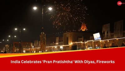 India Celebrates Ram Temple 'Pran Pratishtha' In Ayodhya By Lighting Diyas, Fireworks 