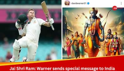 David Warner Sends Special Message To India After Ram Mandir Pran Pratishtha Ceremony