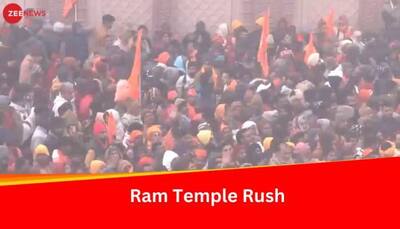 Ram Temple Witnesses Heavy Rush Of Devotees On First Day Of Public Darshan