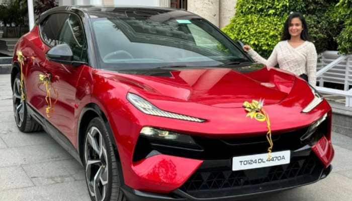 India&#039;s First Lotus Eletre Electric SUV Delivered To Hyderabad-Based Woman: PICS