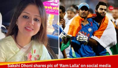 MS Dhoni Did Not Attend Ram Temple Inauguration, Wife Sakshi Shares Pic Of 'Ram Lalla' On Insta; Check Here