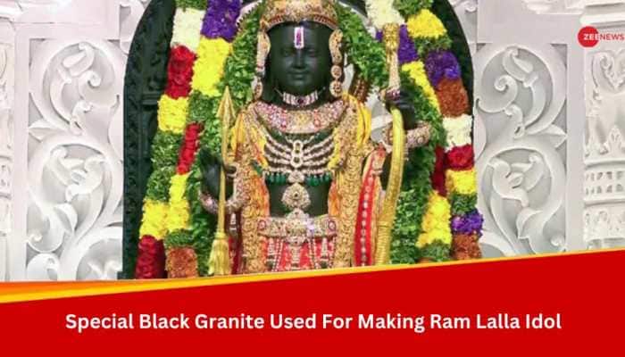 Extraordinary Black Granite Used For Making Ram Lalla Idol, How Old Is That And What&#039;s Its Speciality?