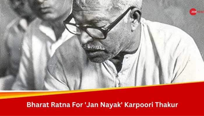 Karpoori Thakur, &#039;Jan Nayak&#039; And Former Bihar CM, To Be Awarded &#039;Bharat Ratna&#039; Posthumously 
