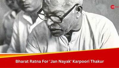 Karpoori Thakur, 'Jan Nayak' And Former Bihar CM, To Be Awarded 'Bharat Ratna' Posthumously 