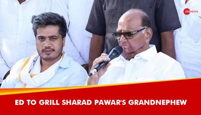 NCP Supremo Sharad Pawar's Grandnephew Rohit Appears Before ED For Questioning In Maharashtra Bank Case