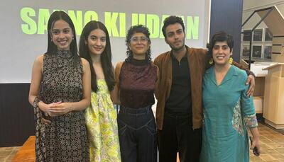 Laapataa Ladies Lead Cast Pratibha, Sparsh, Nitanshi Goel Along With Director Kiran Rao Attend Kala Ghoda Art Festival