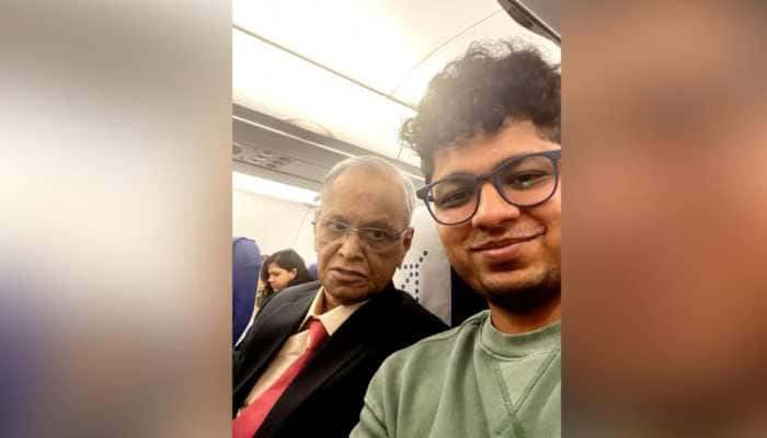 This Man Shares Details Of Meeting With Narayana Murthy In Economy Class Goes Viral: Here&#039;s Why