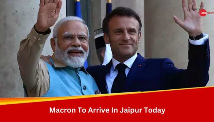 French President Emmanuel Macron To Begin India Visit With Jaipur Tour With PM Modi 