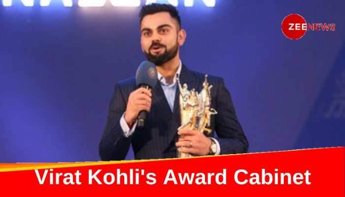 Virat Kohli's Awards Tally: 10 ICC Awards, 5 BCCI Awards And 3 Player Of The Tournaments - In Pics
