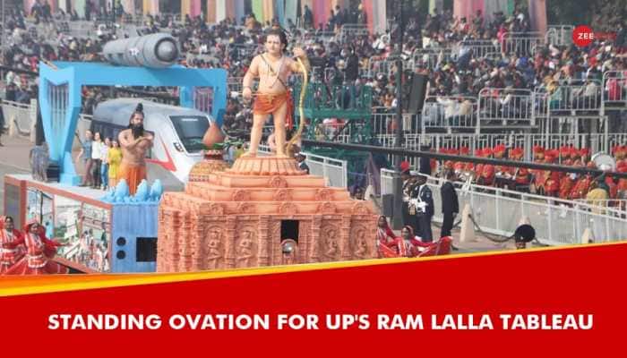 On 75th Republic Day Parade, Uttar Pradesh&#039;s Ram Lalla Tableau Steals The Show 