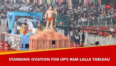 On 75th Republic Day Parade, Uttar Pradesh's Ram Lalla Tableau Steals The Show 