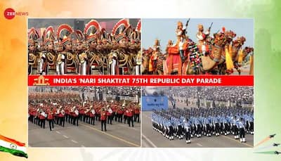 Watch: From BSF's Camel Contingent To IAF Fly Past, 'Nari Shakti' On Display At 75th Republic Day Parade
